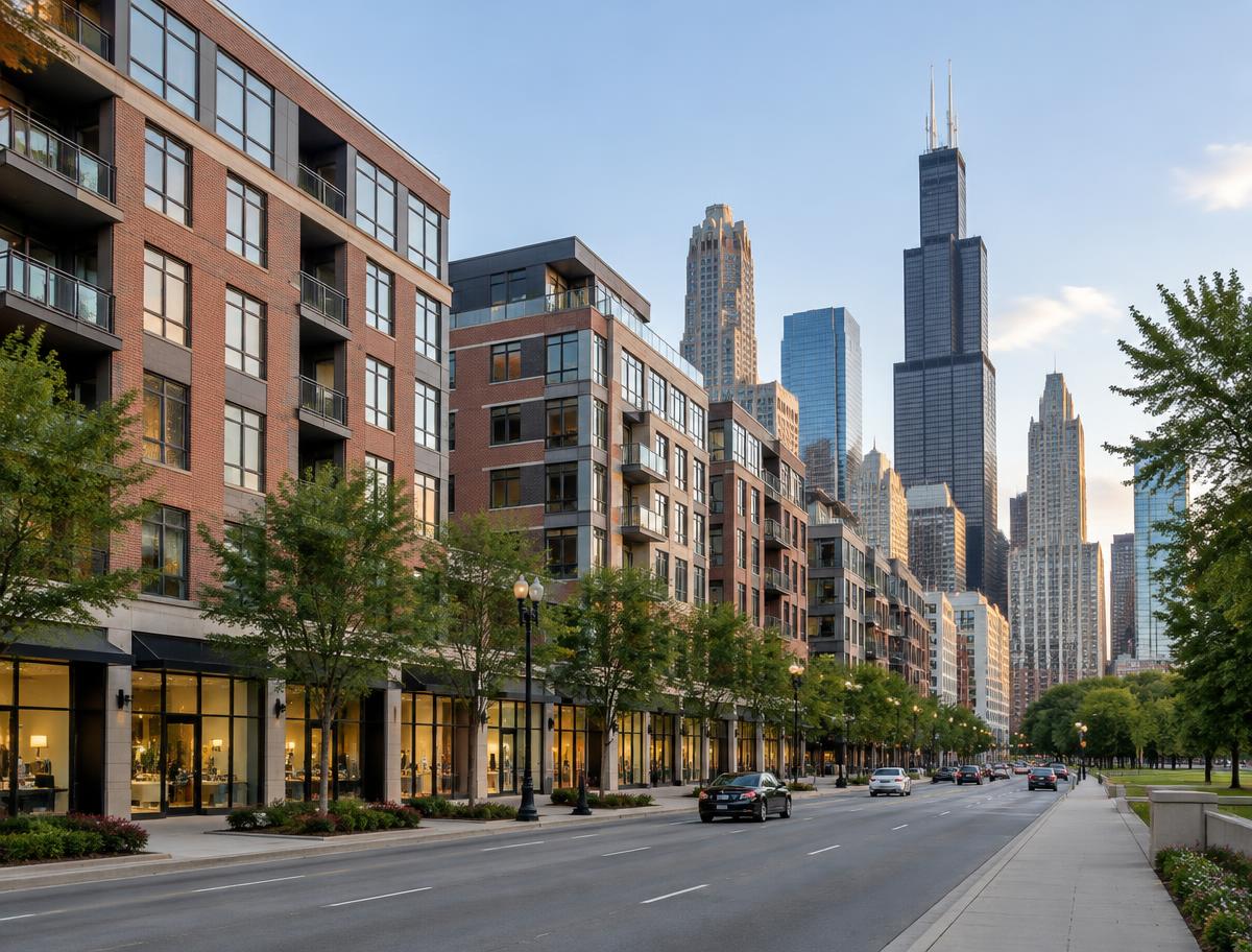 South Loop commercial district